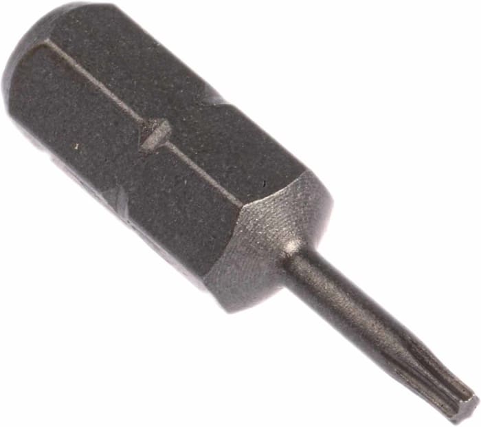 Punta de atornillar RS PRO, Torx T6 de Acero al Cromo Vanadio