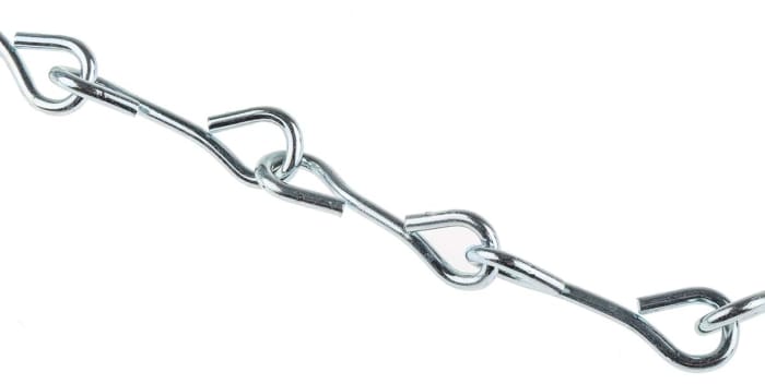 Racor para conducto RS PRO, Cadena de Eslabones de acero Galvanizado, tamaño nom. 2.9mm