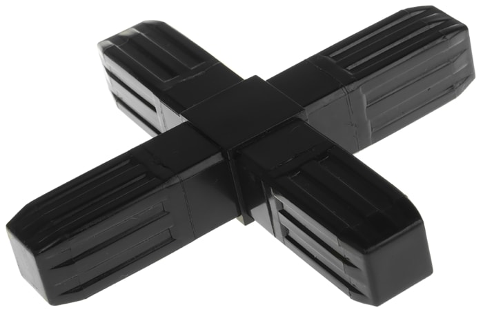 RS PRO 4-Way Connector, Connecting Component, Strut Profile 25 mm