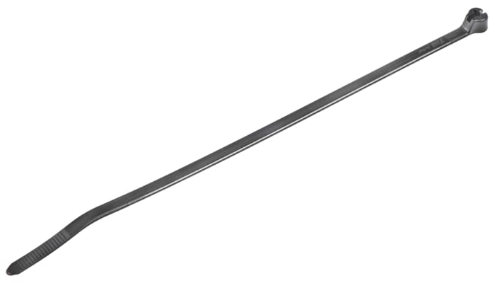 Serre-câbles Thomas &amp; Betts Ty-Rap, 185.67mm x 4.57 mm, Noir, en Nylon 12, x 100
