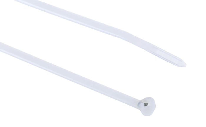 Serre-câbles Thomas &amp; Betts Ty-Rap, 281.94mm x 3.56 mm, Naturel, en Nylon 66, x 100