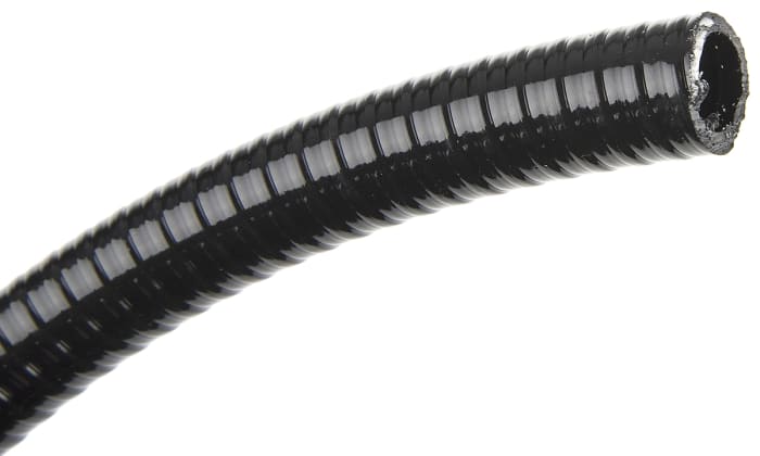 Kopex Flexible Conduit, 16mm Nominal Diameter, PVC, Black