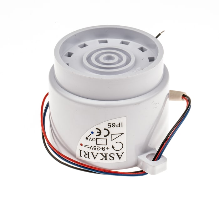 Eaton Series Flange Electronic Sounder, 9 → 28 V dc, 92dB at 1 m, IP65, DC, 32-Tone
