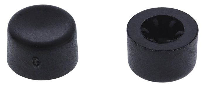 APEM Black Push Button Cap for Use with Apem 9600 Series (Sub-Miniature Panel Mount Switch)