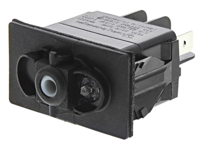 Carlingswitch SPST, Latching Rocker Switch Panel Mount