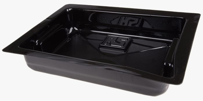 RS PRO Polystyrene Drip Tray, inner Dimensions 450 x 300 x 100mm, W 300mm, L 450mm, H 100mm