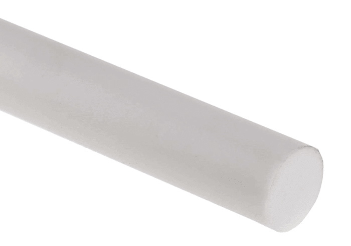 RS PRO Opaque Fluoroplastics PTFE Rod, 1m x 15mm Diameter
