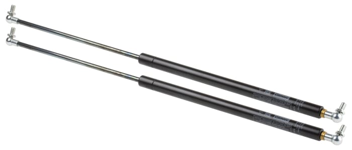 Camloc Steel Gas Strut, with Ball & Socket Joint, End Joint, 564.0mm Extended Length, 250.0mm Stroke Length
