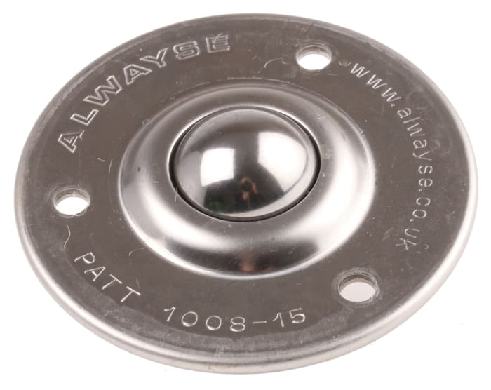 ALWAYSE Ball Transfer Unit with 25mm diameter Stainless Steel ball