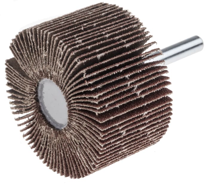 RS Pro Aluminium Oxide Flap Wheel 120 Grit, 50mm x 25mm