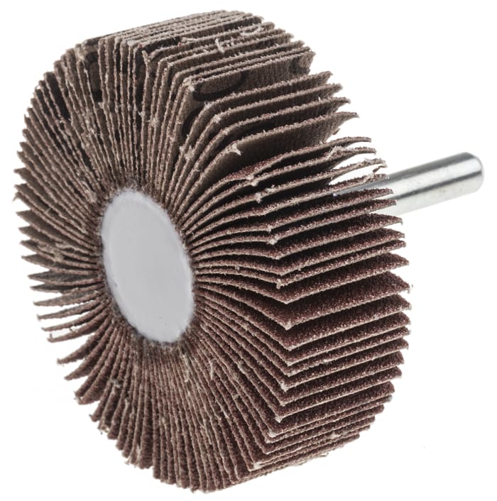 RS Aluminium Oxide Flap Wheel 80 Grit, 60mm x 20mm