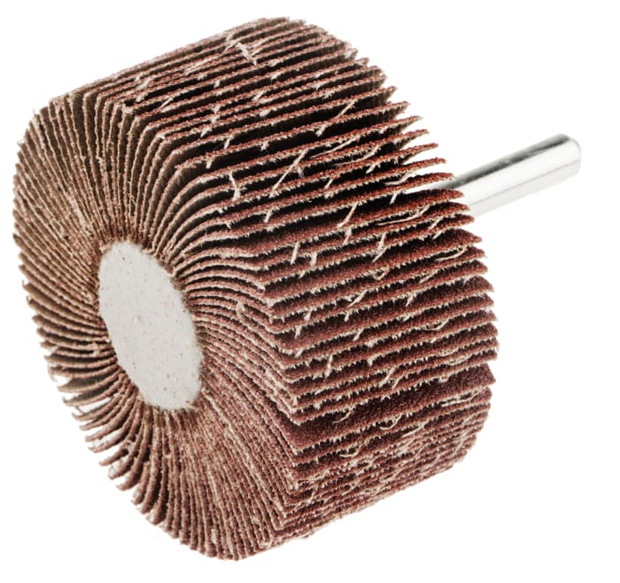 RS Aluminium Oxide Flap Wheel 80 Grit, 60mm x 30mm