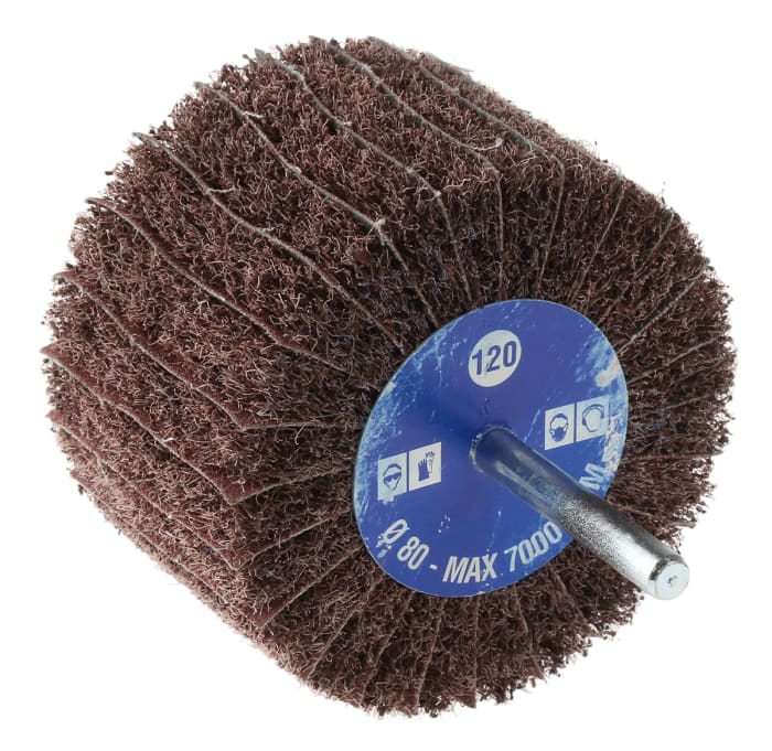 RS PRO Medium Aluminium Oxide Deburring & Finishing Wheel, 75mm