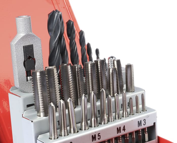 RU245003 RS PRO RS PRO HSS Tap & Drill Set 694009 RS Components