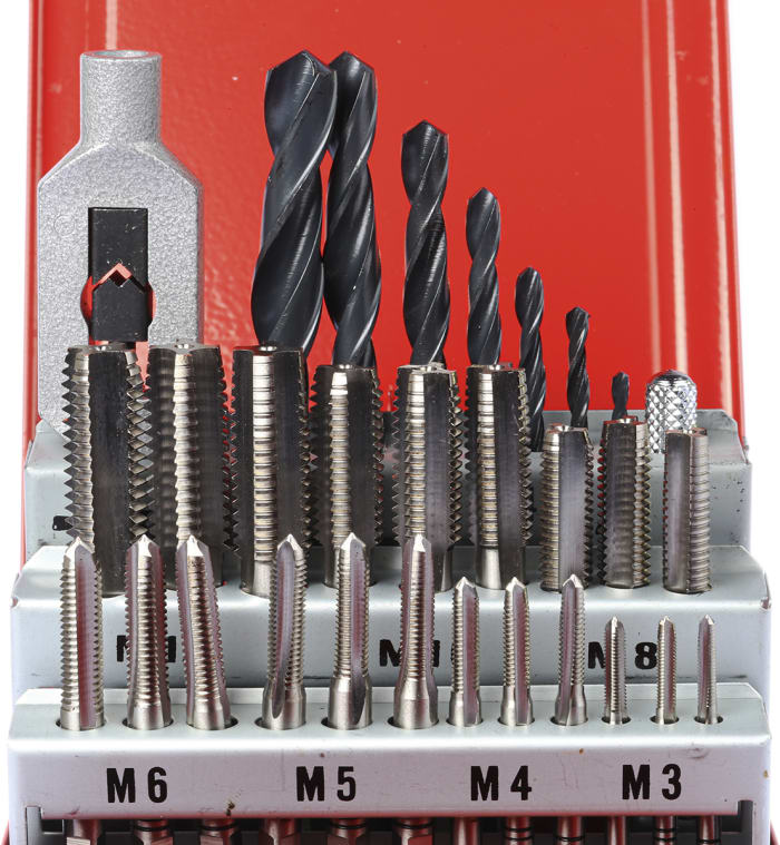 RU245003 RS PRO RS PRO HSS Tap & Drill Set 694009 RS Components