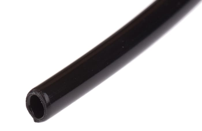 Tuyau à air comprimé RS PRO, 4mm x 2.5mm x 30m Noir en Nylon
