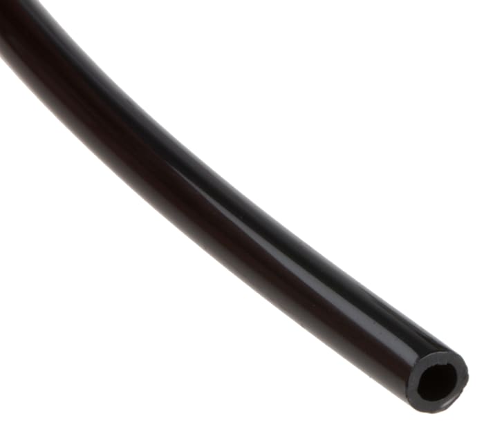 Tuyau à air comprimé RS PRO, 5mm x 3.3mm x 30m Noir en Nylon