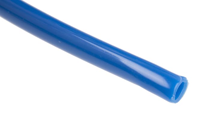 Tuyau à air comprimé RS PRO, 5mm x 3.3mm x 30m Bleu en Nylon