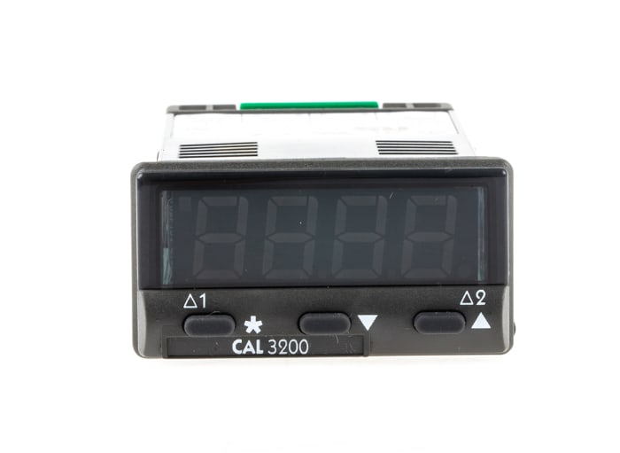 Régulateur de température PID CAL 3200, 90→264 V c.a., 48 x 24 (1/32 DIN)mm, 2 sorties, Relais