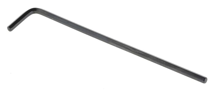 RS PRO 5 piece L Shape Metric Hex Key Set, 4mm