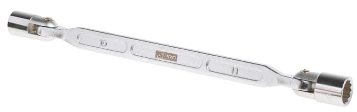RS PRO Socket Wrench, 10 mm - 11 mm Tip