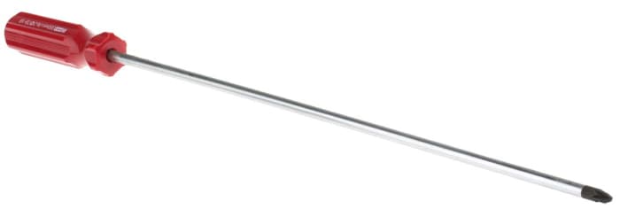 RS PRO Pozidriv Screwdriver, PZ2 Tip, 350 mm Blade