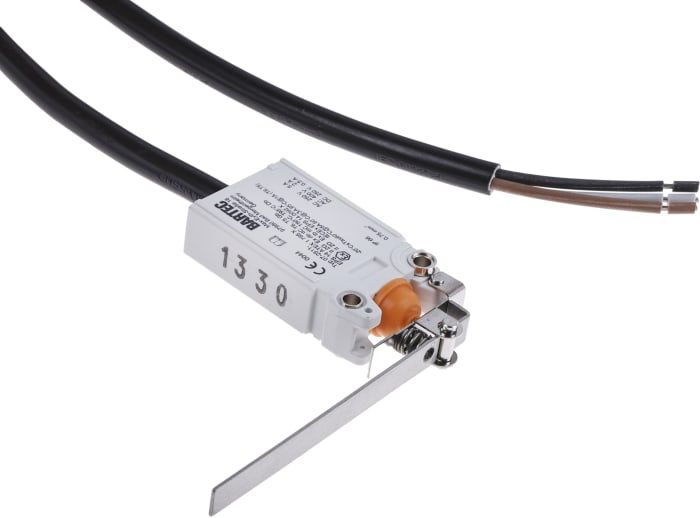 Bartec Plunger Limit Switch, NO/NC, IP66, Plastic Housing, 400V ac Max, 7A Max