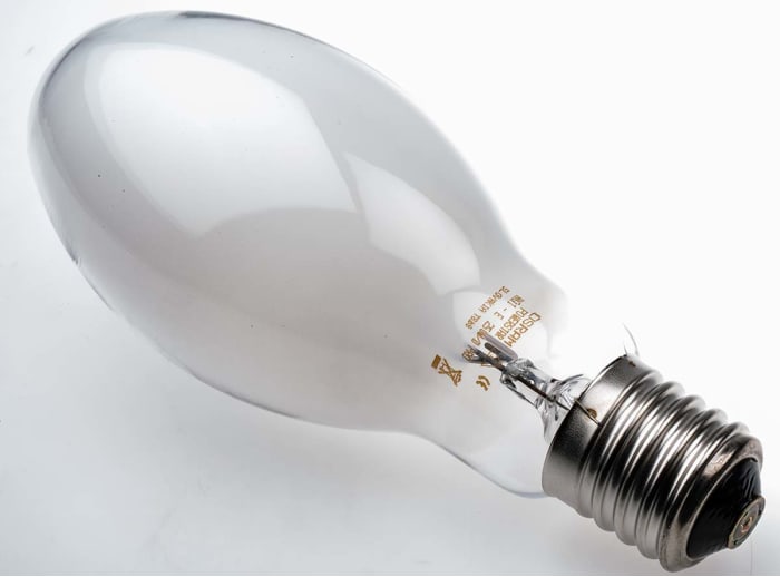 4008321677907 Osram Osram 250 W Elliptical Metal Halide Lamp GES E40 19000 lm 743 448 RS Components