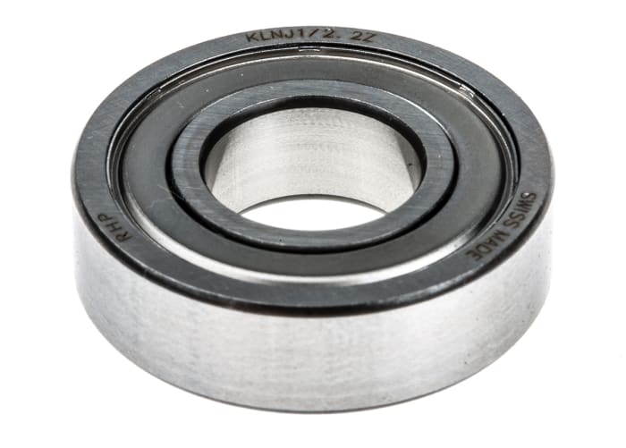 NSK-RHP KLNJ1/2-2ZRY 1 Row Ball Bearing - 12.7 mm ID, 28.57 mm OD