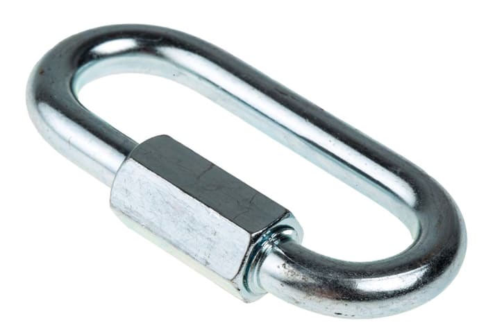 RS PRO Zinc Plated Steel Chain Link