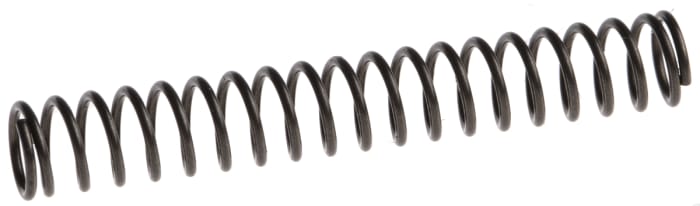 Ressort de compression RS PRO dia. 5.63mm, L 38.5mm, 0.7N/mm en Alliage d'acier
