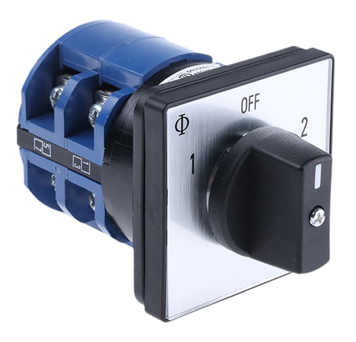 Kraus & Naimer, DP 3 Position Double Throw Cam Switch, 50A