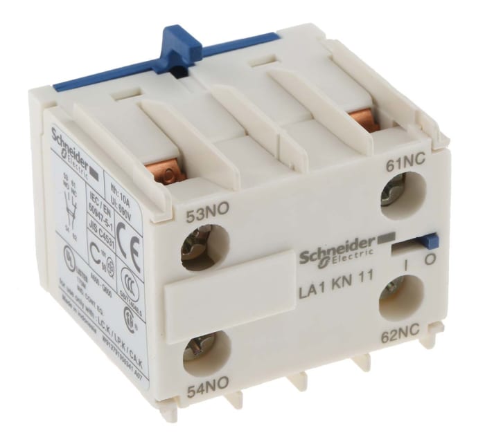 LA1KN11 Schneider Electric | Schneider Electric Auxiliary Contact, 2 ...