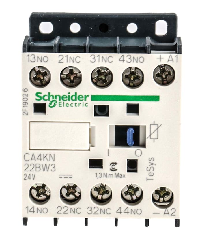 Schneider Electric TeSys K CA4KN Contactor, 10 A, 2NO + 2NC, 690 V ac