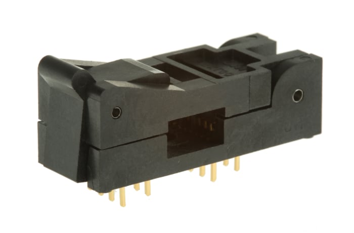 Supports de test 3M 1.27mm, 16 contacts Femelle SOIC Traversant
