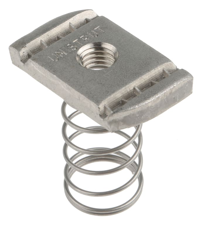 P NL08 SS Unistrut Unistrut Channel Nut, M8, Nut Base Dimensions 41 x