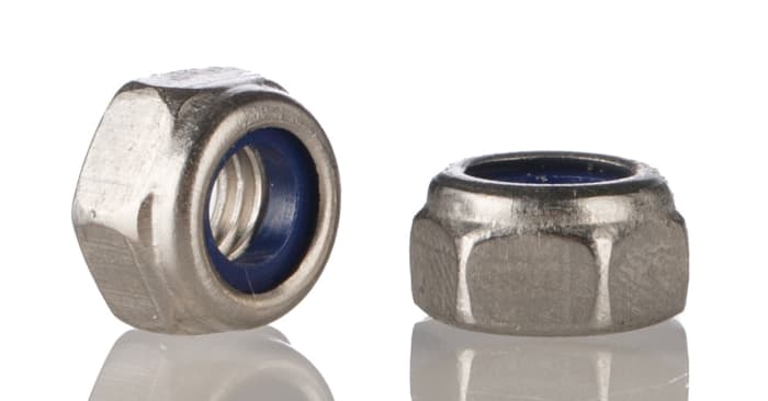 RS PRO Stainless Steel Lock Nut, DIN 985, M3