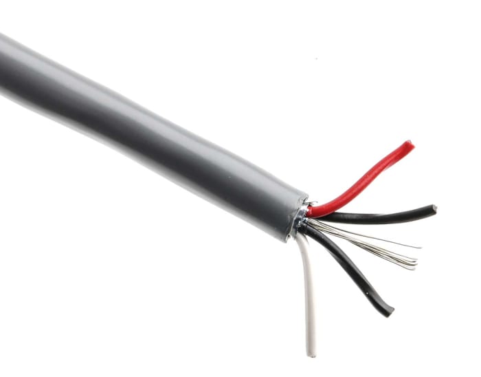 Belden 9502 Series Data Cable, 2 Pairs, 4 Cores, 0.2 mm², Screened, 24 AWG, 304m, Screened Shield