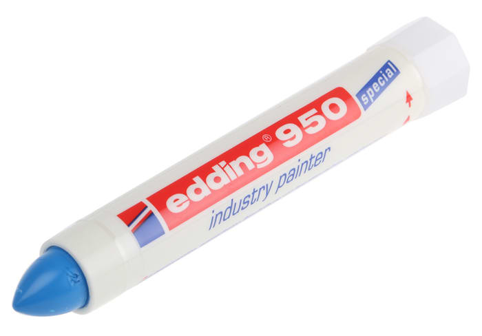 Staren uitbreiden van mening zijn 950-003 Edding | Edding Broad Tip Blue Marker Pen | 806-072 | RS Components