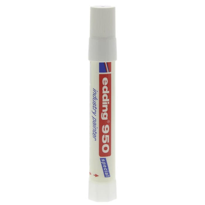 onkruid auditie onderwerpen 950-049 Edding | Edding White 10mm Broad Tip Paint Marker Pen for use with  Metal | 806-094 | RS Components
