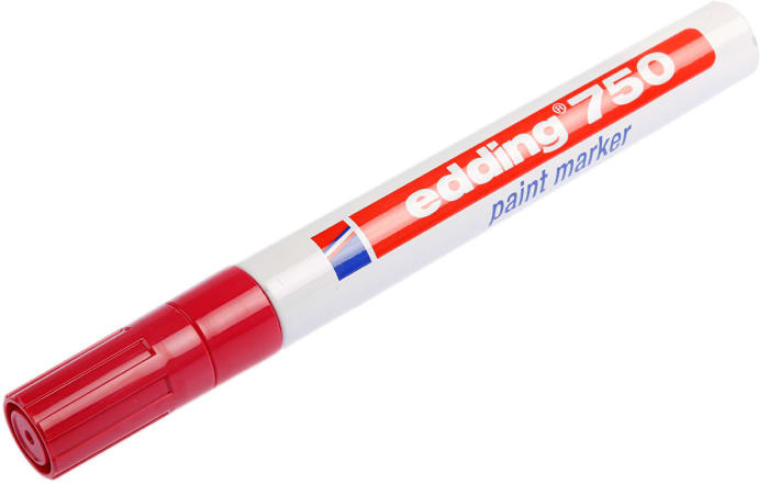 Rotulador Edding 750-2 rojo paint marker marcador permanente