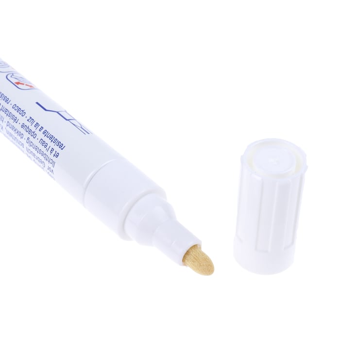 edding 750 Paint Markers Bullet Tip 2-4mm Line White Ref 750-049 [Pack of  10]