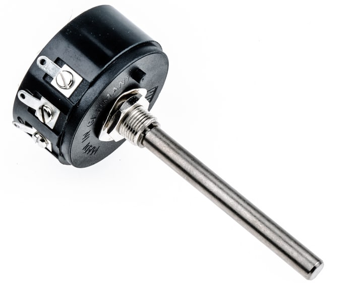 RS PRO RS PRO 2kΩ Rotary Potentiometer 1Gang Panel Mount 812825