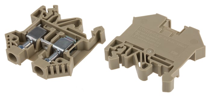 RS PRO Brown, 0.2 → 10mm², Screw Termination