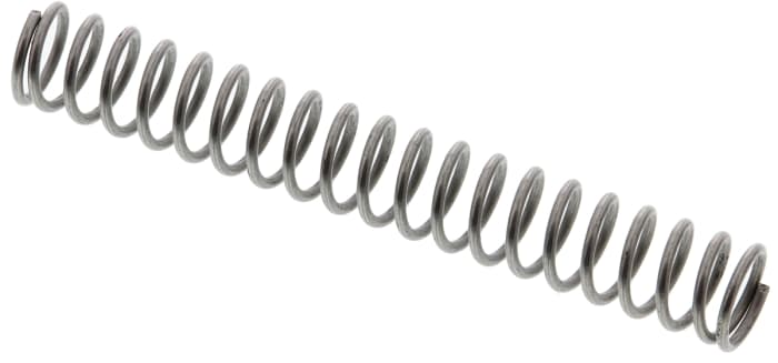 RS PRO Stainless Steel Compression Spring, 25.5mm x 3.6mm, 0.36N/mm