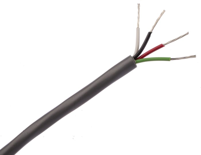 Câble multiconducteur Belden, 4x 0,36 mm, 22 AWG, Non blindé, 152m