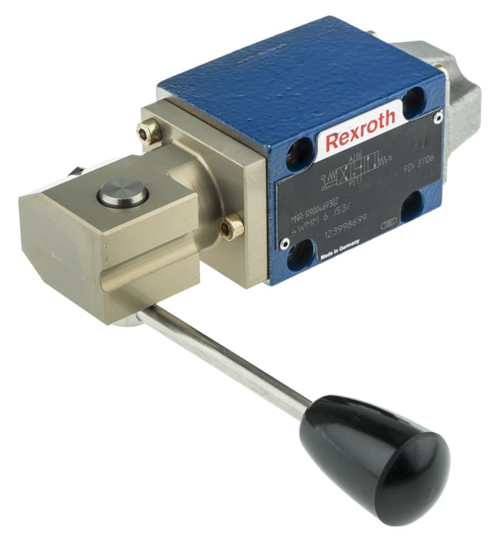 Bosch Rexroth, R900469302 Lever Actuated Directional Control Valve, CETOP 3, J