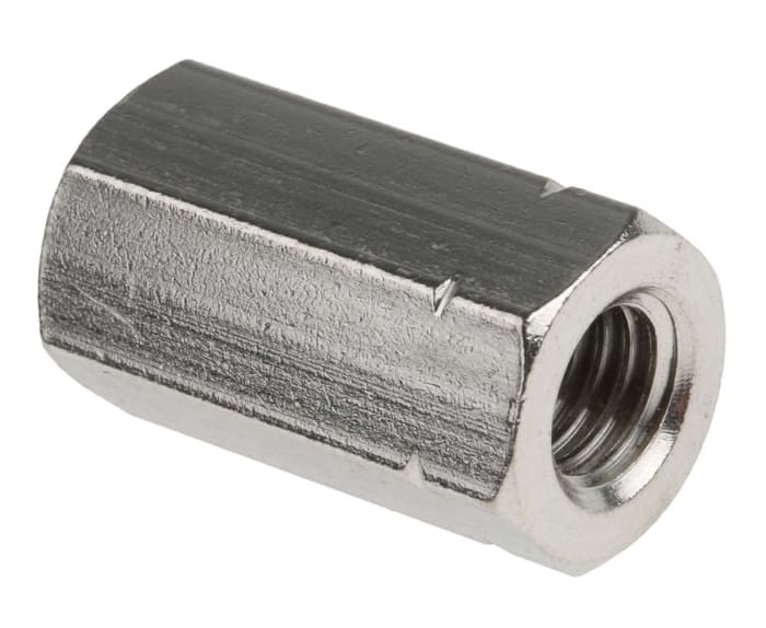Ecrou de couplage M8, 24mm, en Acier Inoxydable A2 304