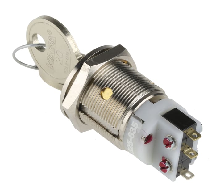 K640062-NI Kaba | Kaba Key Switch, SP-CO, 5 A@ 250 V ac 2