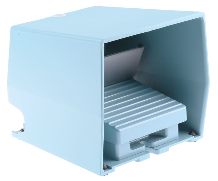Schneider Electric Industrial Duty Momentary On-Off Foot Switch - Metal Case Material, 2NO/2NC, 270 mA @ 250 V dc, 3 A